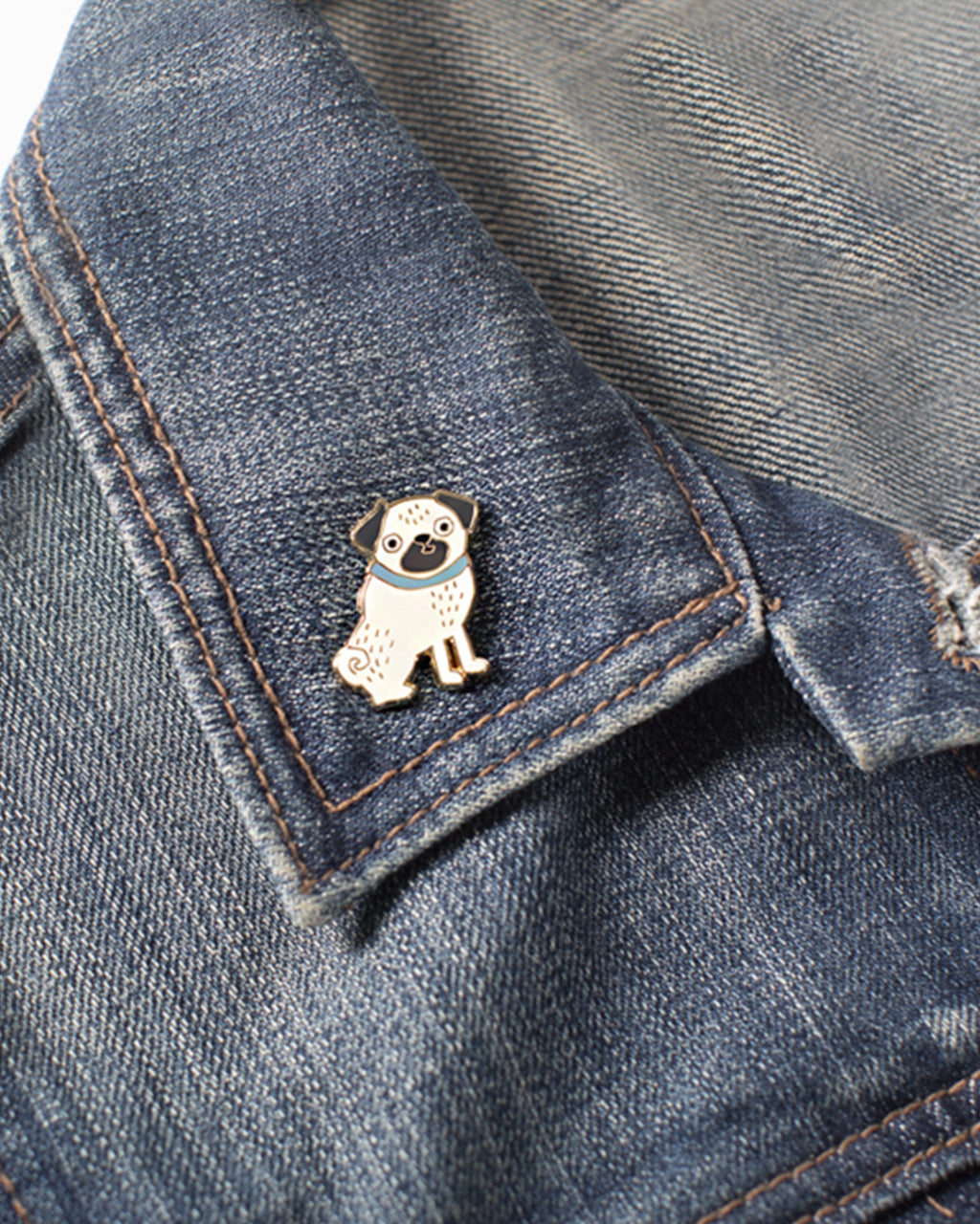 ENAMEL DOG PINS by Fringe Studio