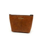 Sunrise Makeup Pouch in Cognac