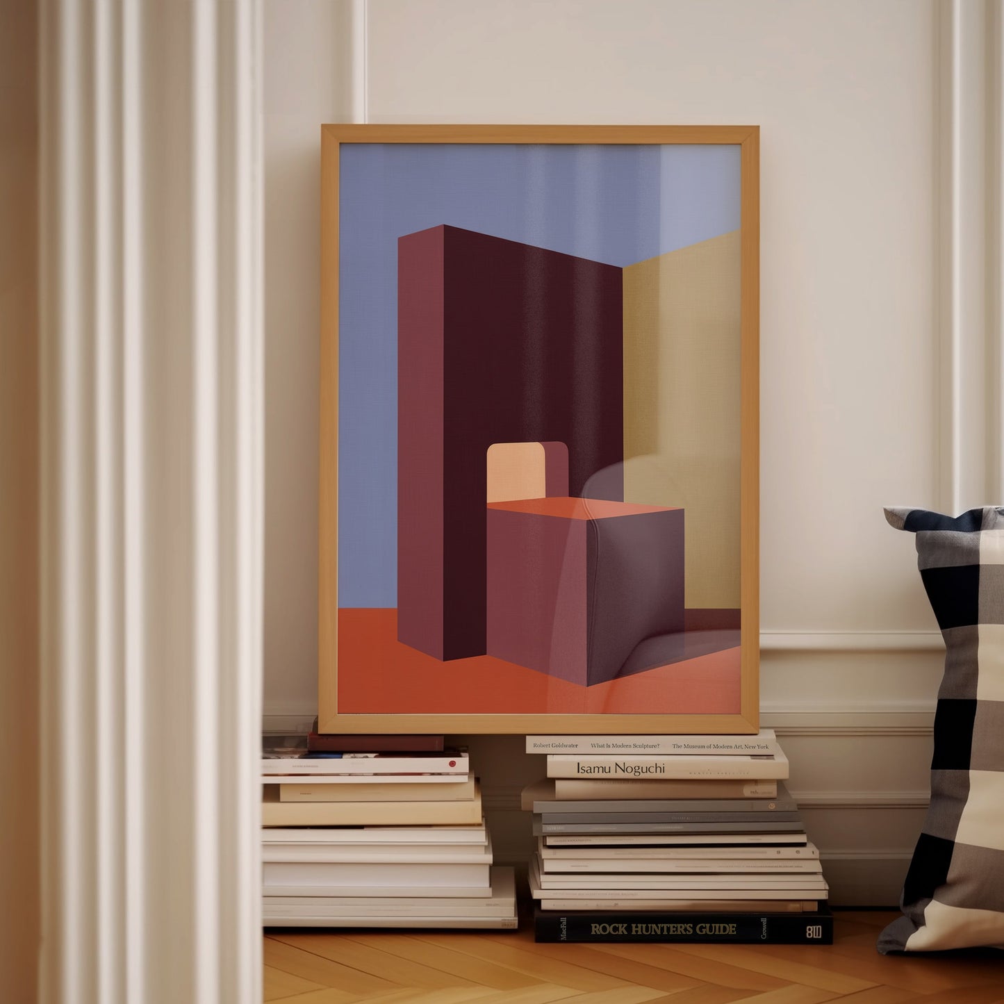 Form and Structure No. 08 — Geometric Abstract Art Print
