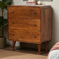 Solid Wood Mini Curved Chestnut Chest