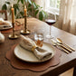 Reversible Faux Leather Placemat