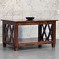Solid Wood Belmont X-Frame Coffee Table