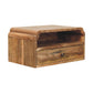 Artisan Furniture Solid Wood Avora Wall-Mounted Bedside