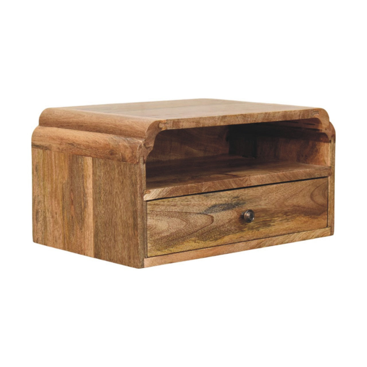 Artisan Furniture Solid Wood Avora Wall-Mounted Bedside