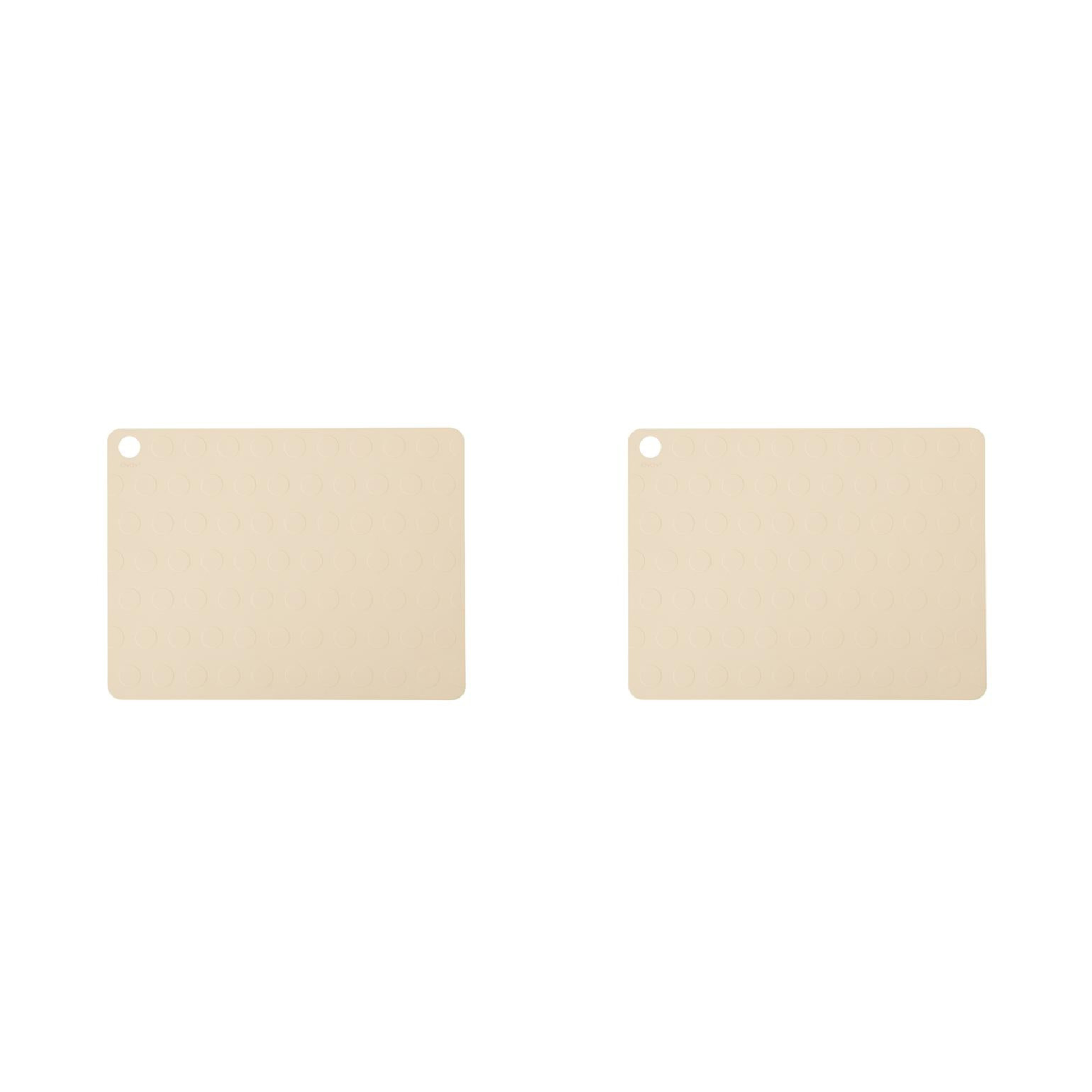 Placemat Dotto - 2 Pcs/Pack - Vanilla