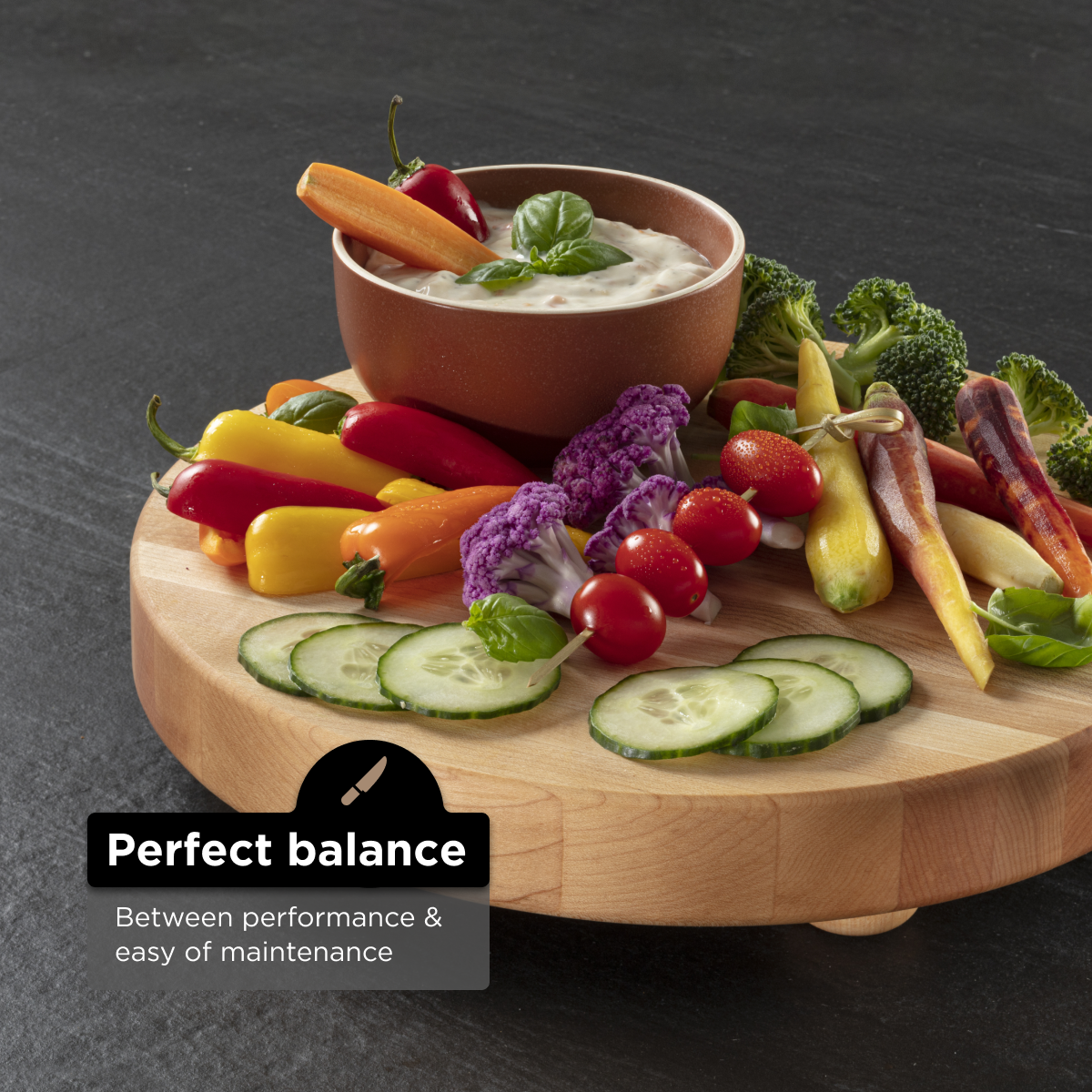 Raised Butcher Block