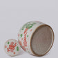 Pink and Green Rustic Porcelain Ancient Treasures Large Jar