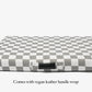 Gray Checker | Dog Bed or Bed Cover