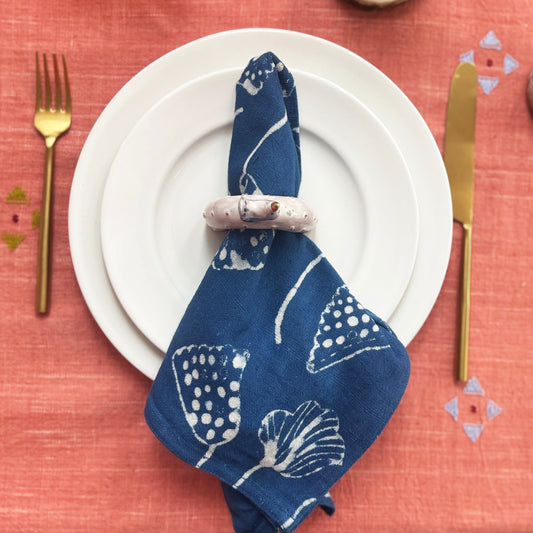 Sustainably Made Table Napkins (Set of 4) - Lana
