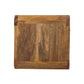 Solid Wood Mini Oak-ish Floating Open Bedside Table
