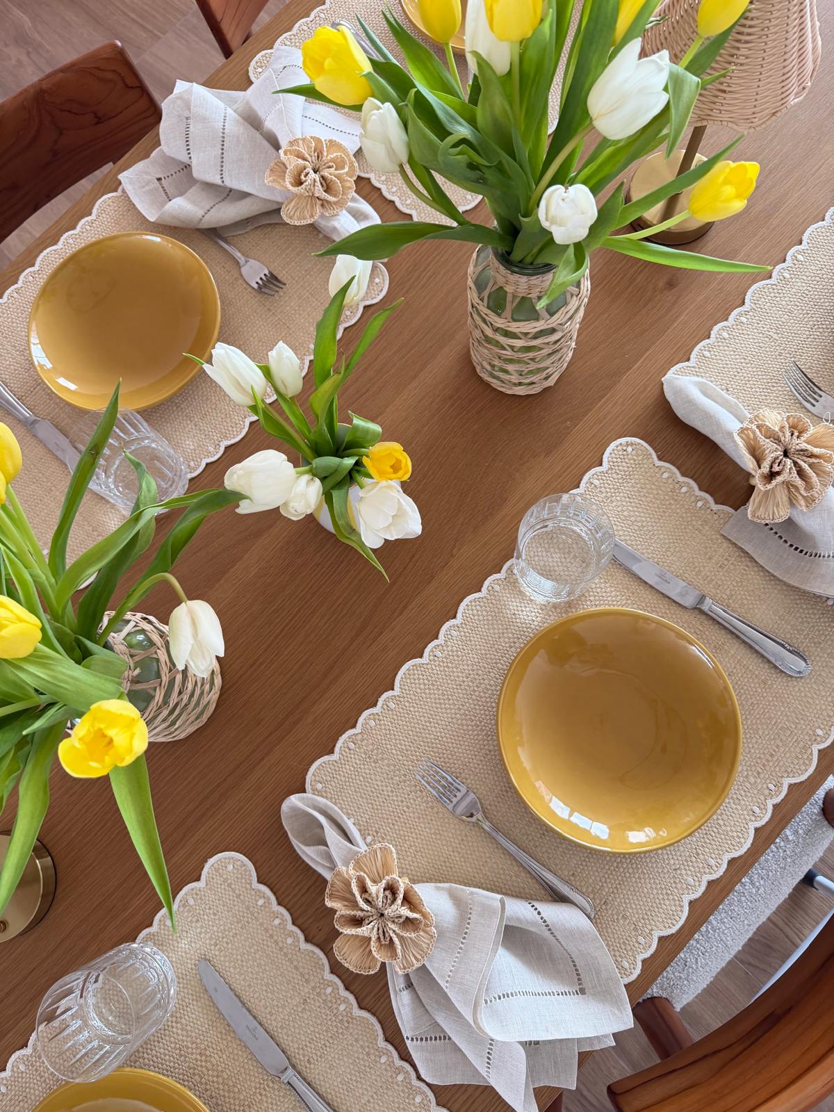 Square Polka Dot Buriti Placemat