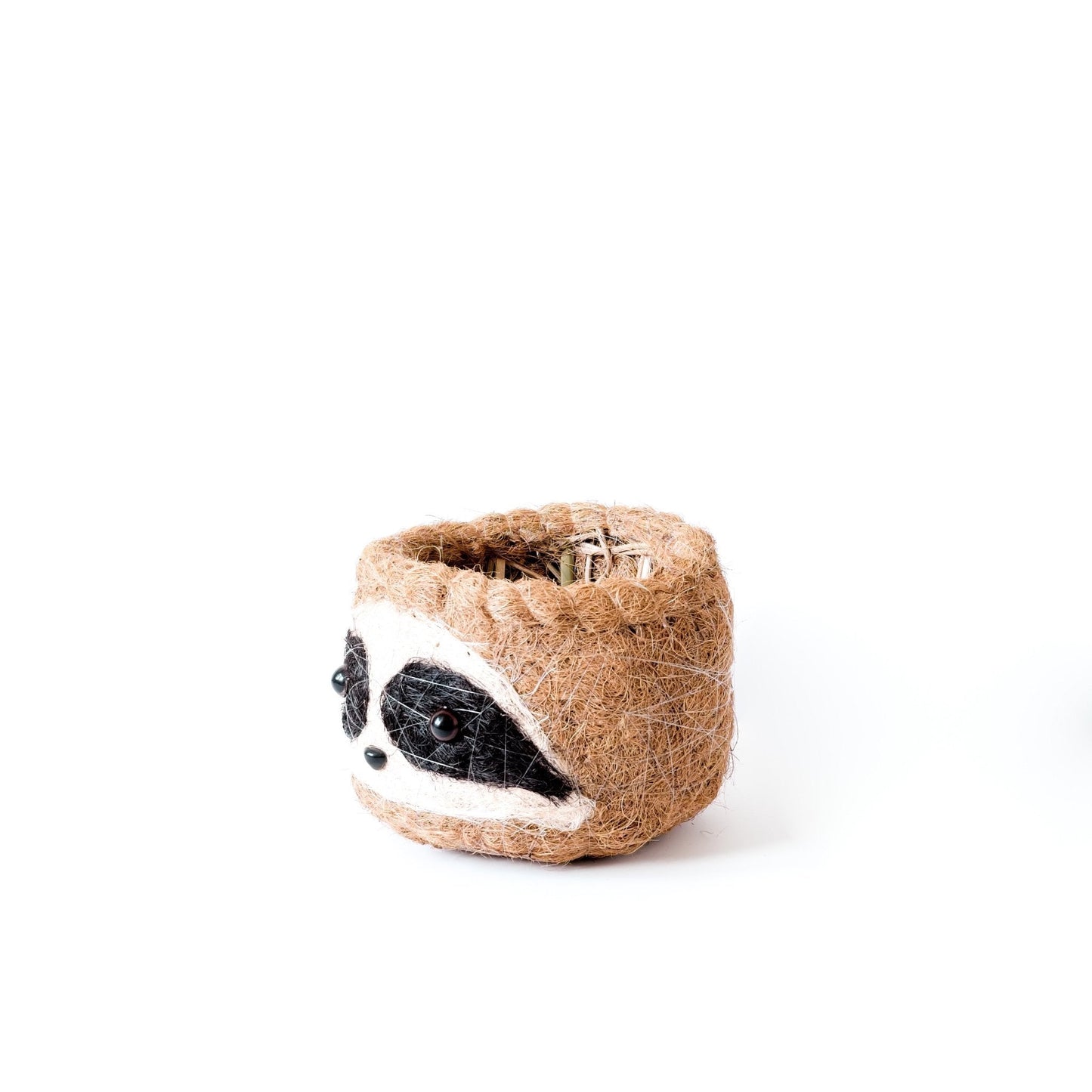 Large three-tone Sloth - Coco Coir Pots (6 inch) | LIKHÂ