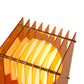 Lớp small rectangle in orange acrylic