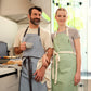 Bib Apron with Pockets