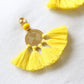 Sol Tassel Earring - Yellow