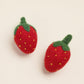 WOOL SINGLE STRAWBERRY