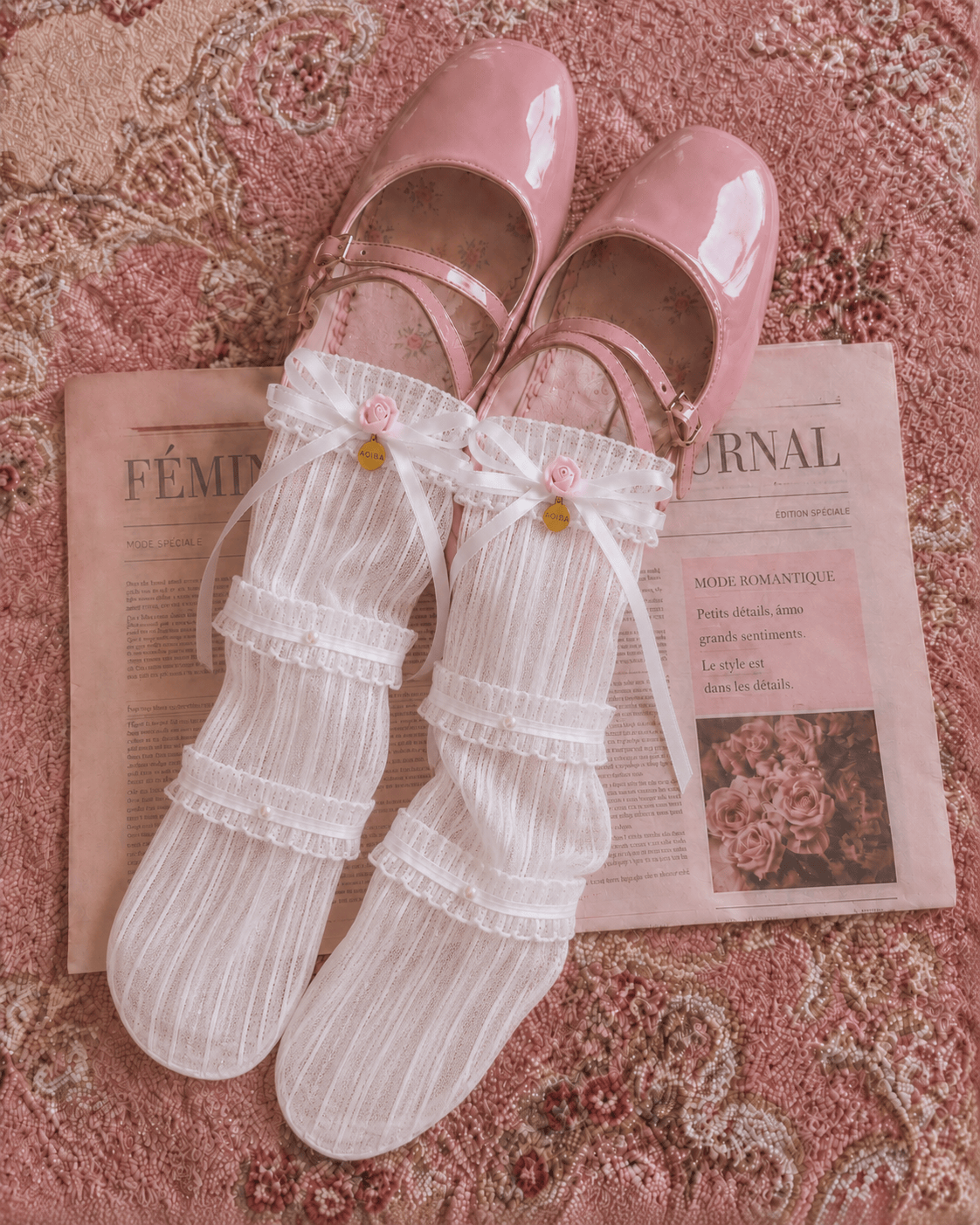 Cherie Lace Socks
