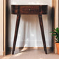 Solid Wood Mini Albion California Walnut Console