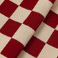 Red Checker | Dog Bed with Cover
