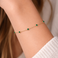 May Birthstone Bracelet — Emerald