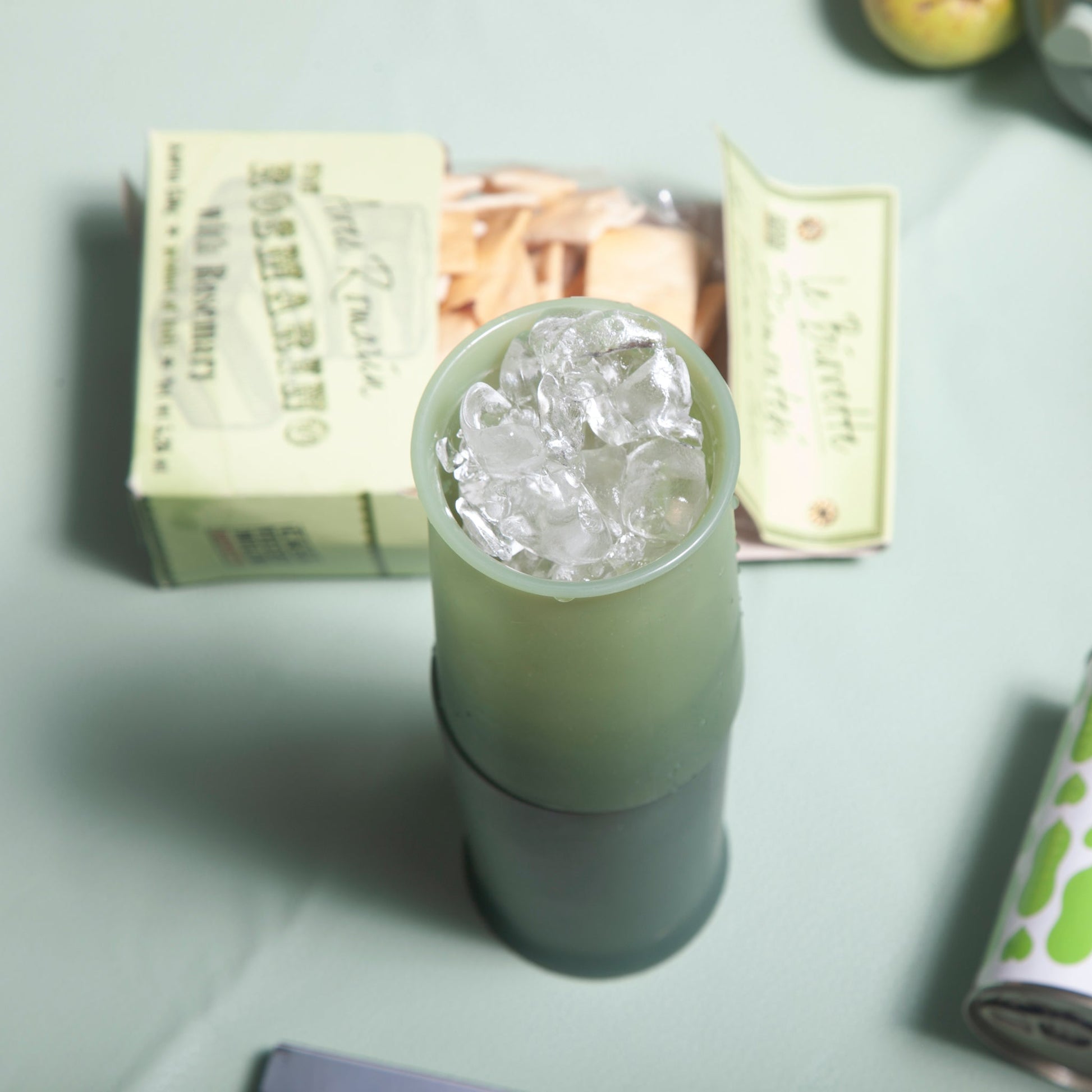 sage + olive | stegg | silicone unbreakable highball glasses