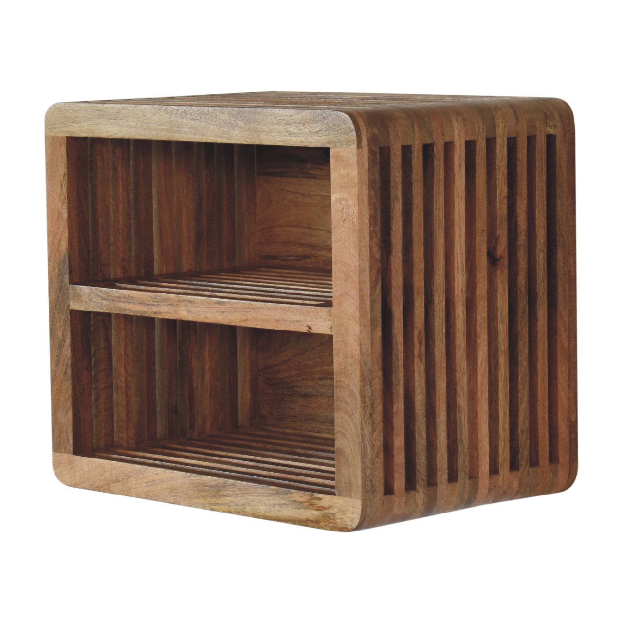 Solid Wood Soba Wall Mounted Bedside Table