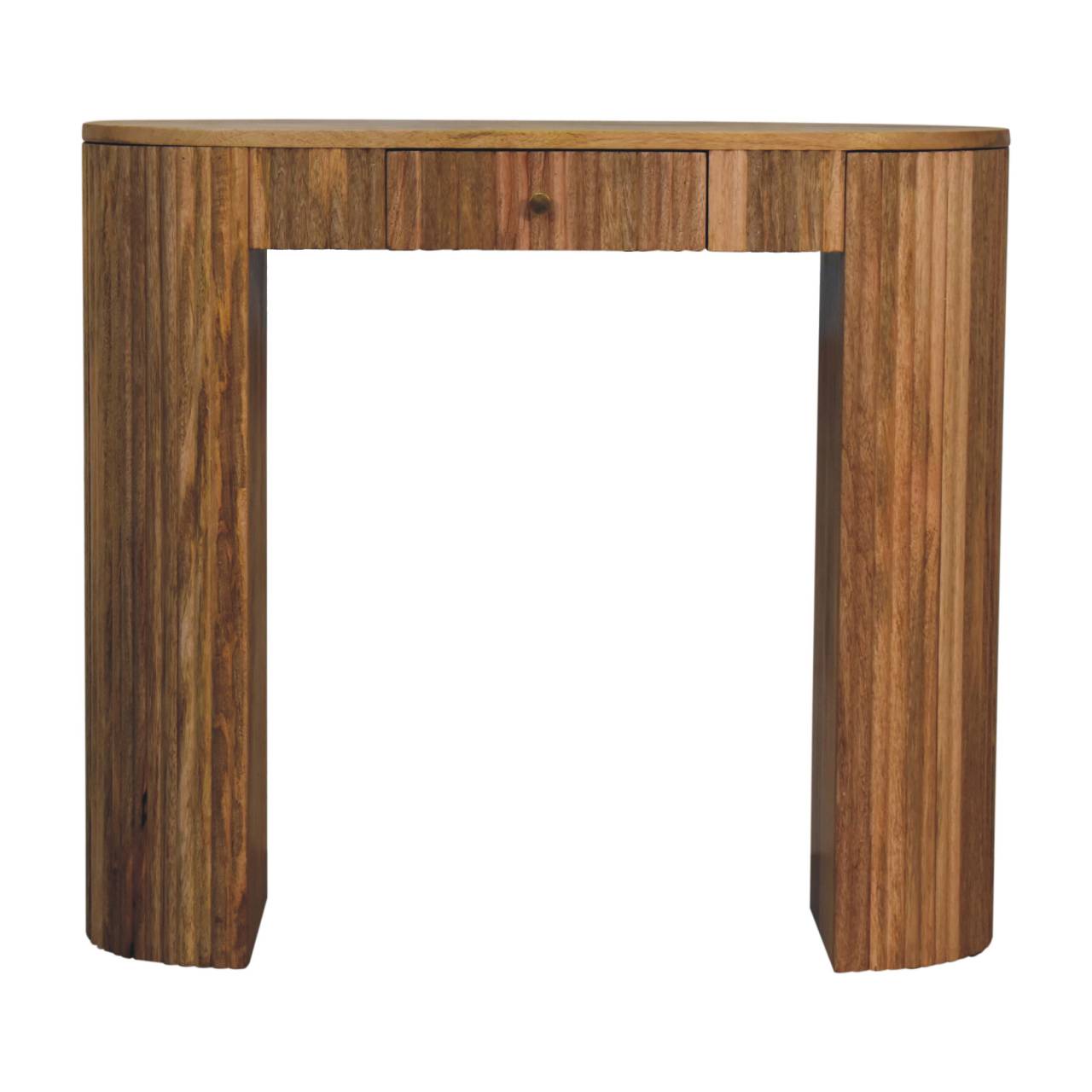 Solid Wood Soba Straight Console Table