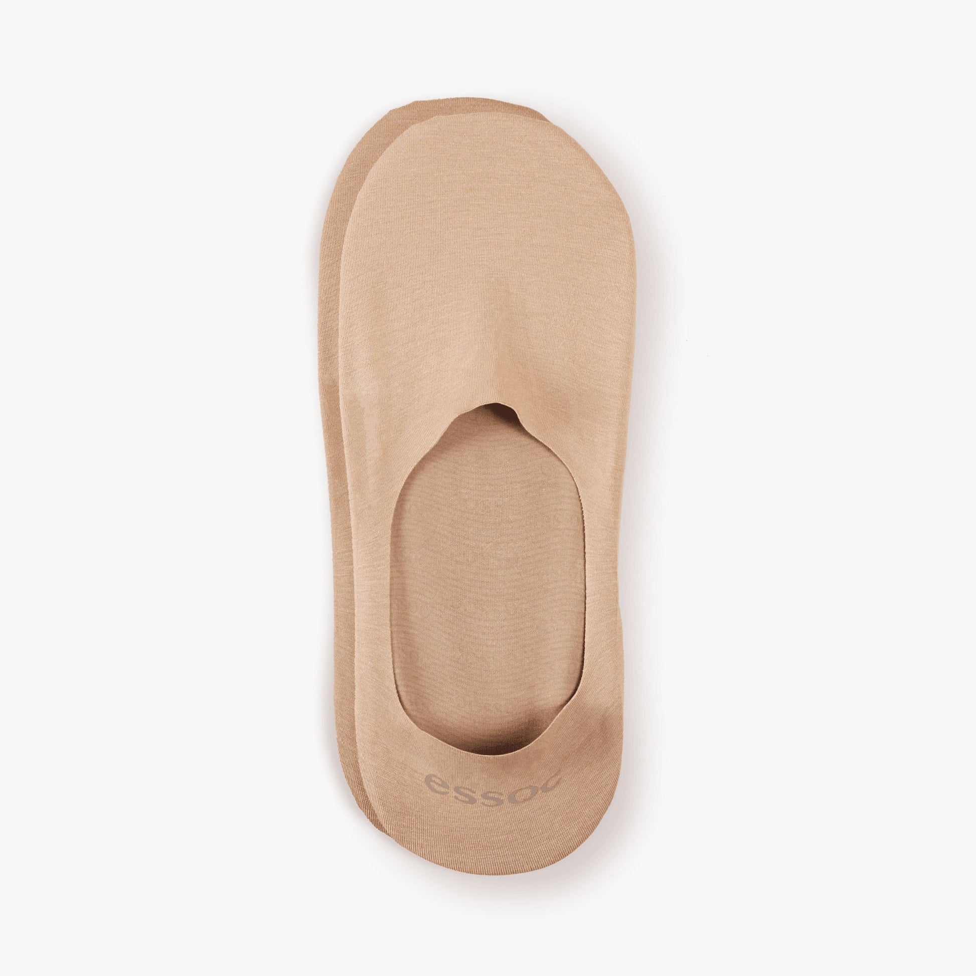 Unisex Cotton No Show Socks | Almond Beige