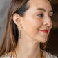 Biwa Pearl and Kyanite Necklace