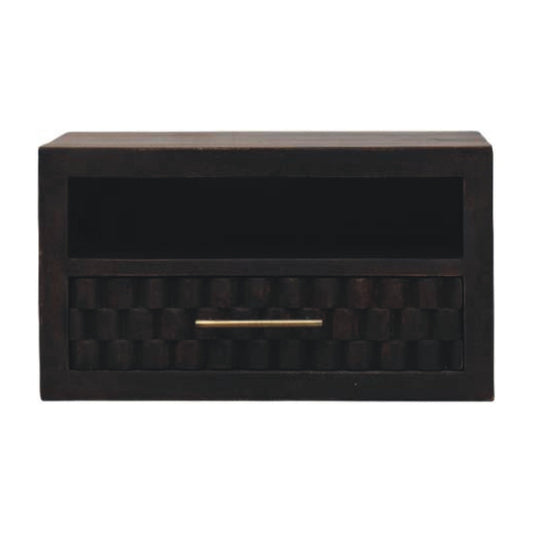 Solid Wood Arno Wall-Mounted Nightstand