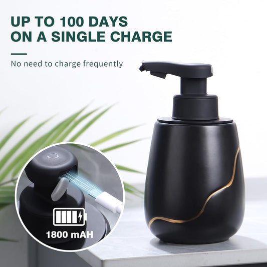 Automatic Liquid Soap Dispenser Sustainable Ceramics