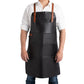 Theodore Black Leather Apron