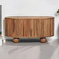 Solid Wood Soba Ball Lid-Up Coffee Table