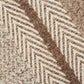 Handwoven Boucle Alpaca Pillow Cover - Brown