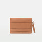 Envelope Clutch in Vegetable tanned calfskin and Suede Leather