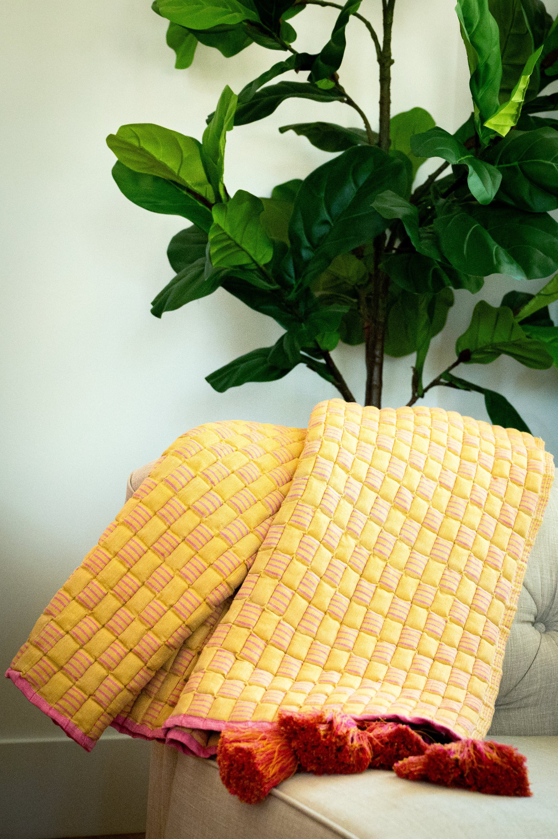 Sona Handwoven Sujani Throw