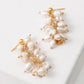 Convertible Pearl Cluster Earrings