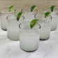 Set of 6 Natural Clear Tumbler Glasses