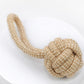 ROPE TUG BALL DOG TOY