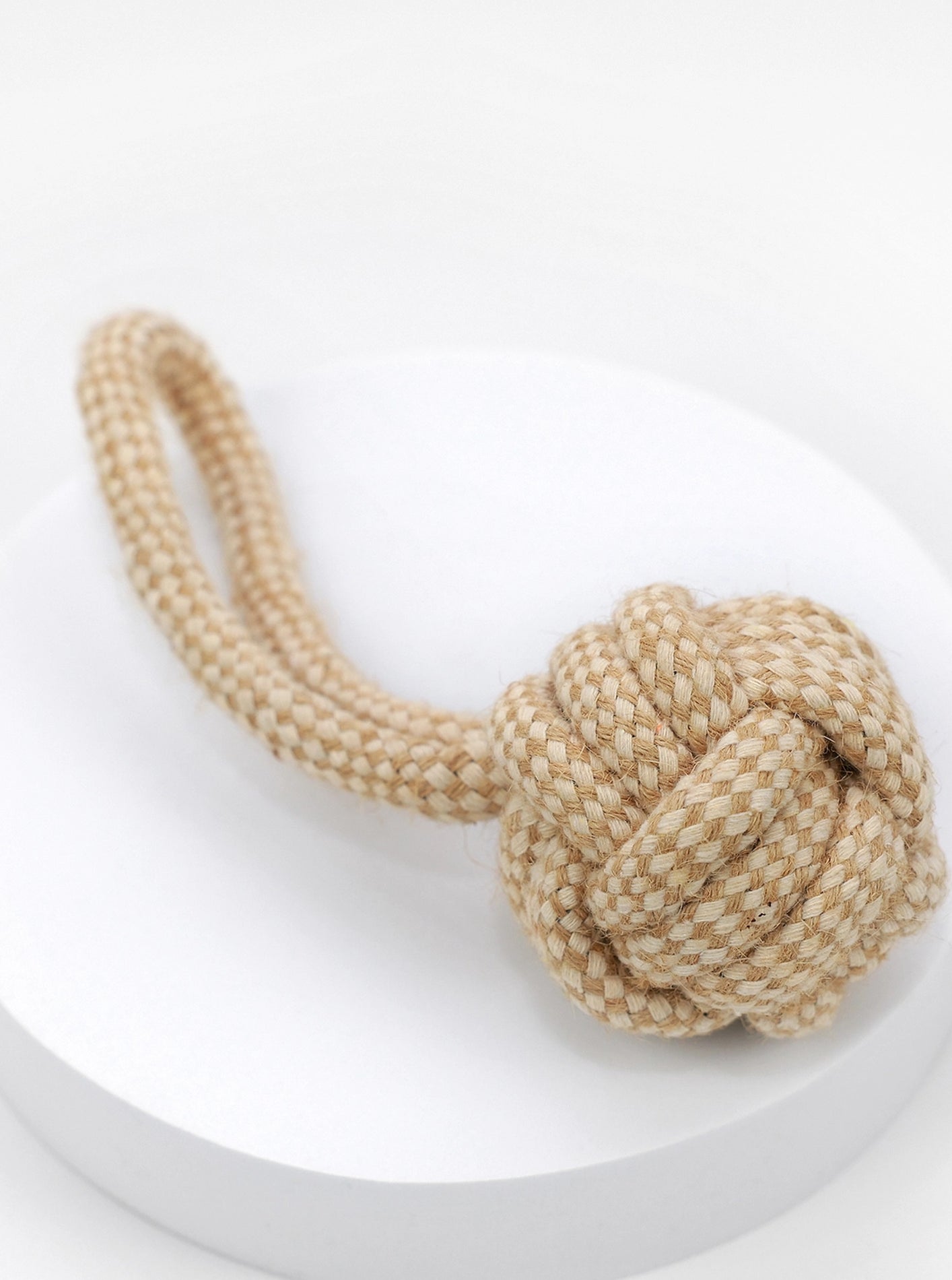 ROPE TUG BALL DOG TOY