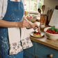 Bluebell Gingham Ruffled Kitchen Towels (Set of 2)