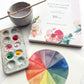 Watercolor Sketch Pad for Slow, Intuitive Painting & Creative Reset