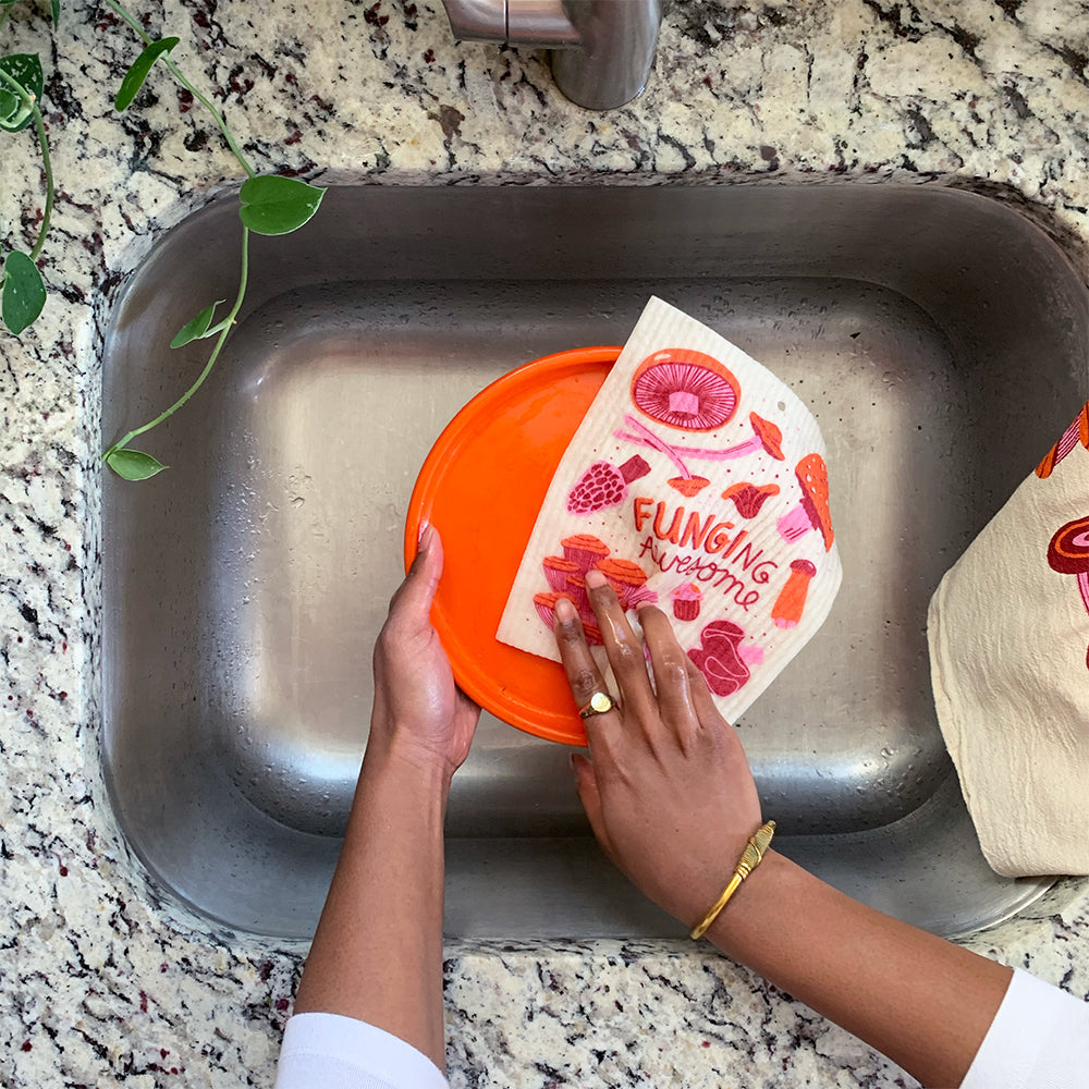 Mushroom Sponge Cloth