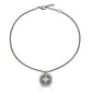 Antique Silver Filigree Coin Necklace