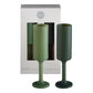 sage + olive | seff | silicone unbreakable champagne flute