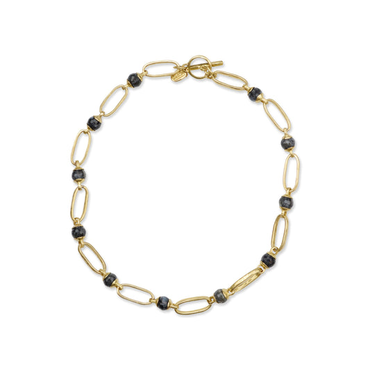 Stone Bronze Necklace