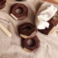 Dor+Kie Black Walnut and Brass Napkin Ring