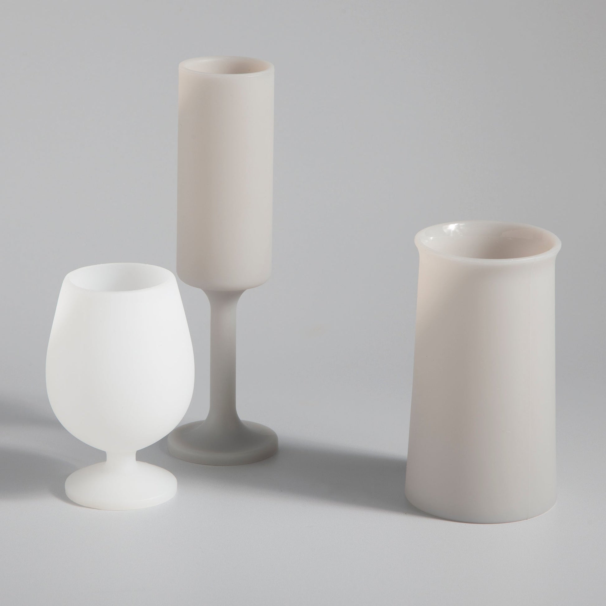 blanc + dove | stegg | silicone unbreakable highball glasses