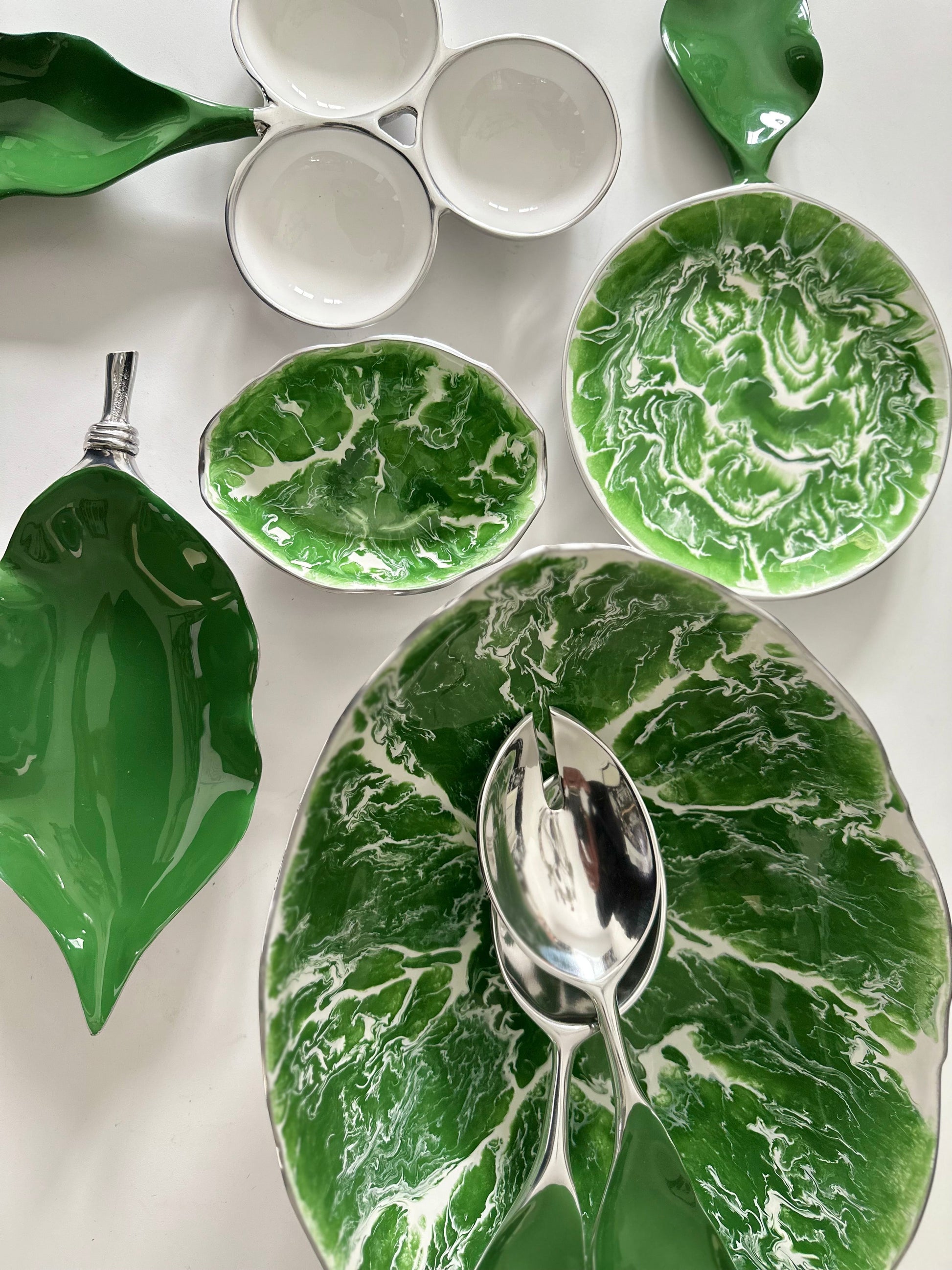Verdura Appetizer Plates Oval