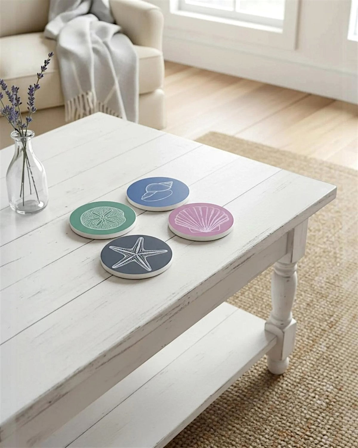 S/4 Ceramic Coasters
